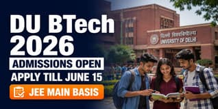 University of Delhi Opens BTech Admission 2026 via JEE Main at engineering.uod.ac.in; Check Last Date to Apply